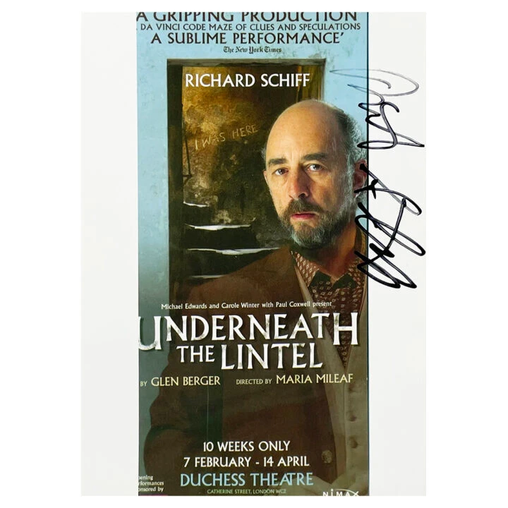 Signed Richard Schiff Photo - Underneath The Lintel Autograph