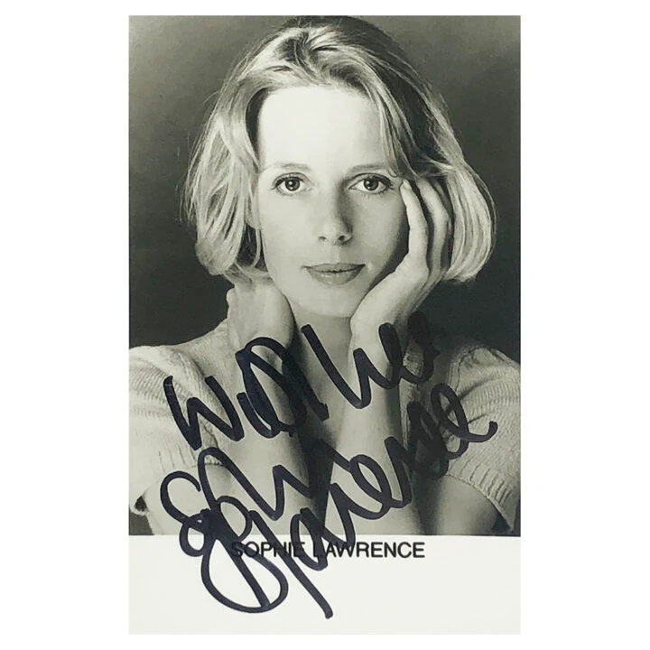 Signed Sophie Lawrence Photo - Dedicated to John