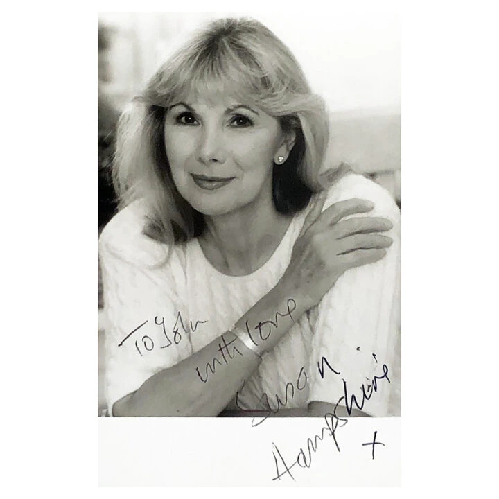 Signed Susan Hampshire Photo - Dedicated to John