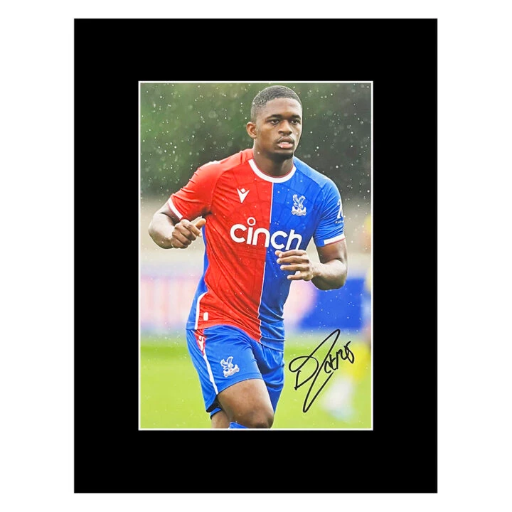 Autograph Cheick Doucoure Photo Display 16x12 - Crystal Palace Football Club