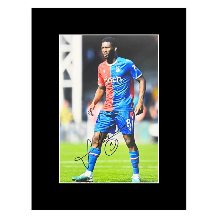 Autograph Jefferson Lerma Photo Display 16x12 - Crystal Palace FC Icon
