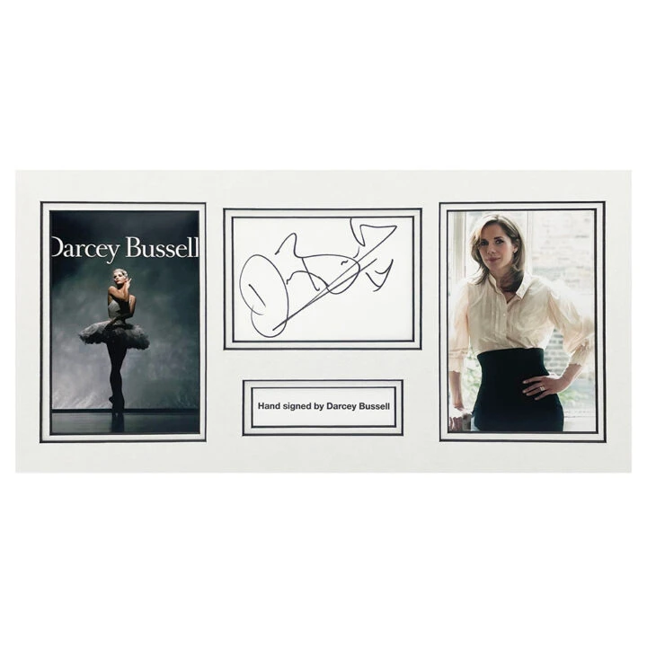 Signed Darcey Bussell Photo Display - 16x8 TV Icon