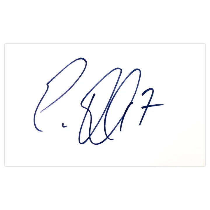 Signed Eoin Doyle White Card - Bolton Wanderers Autograph