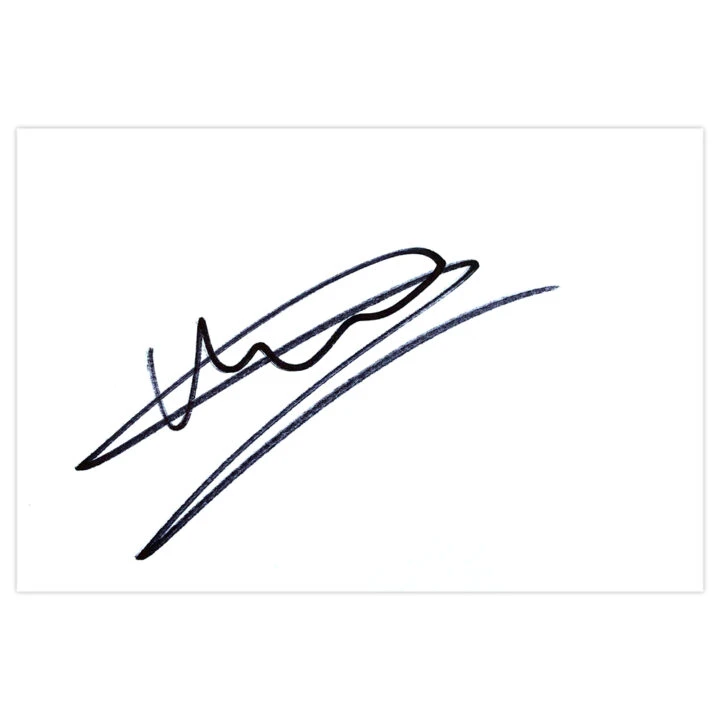 Signed Guly do Prado White Card - Southampton Autograph