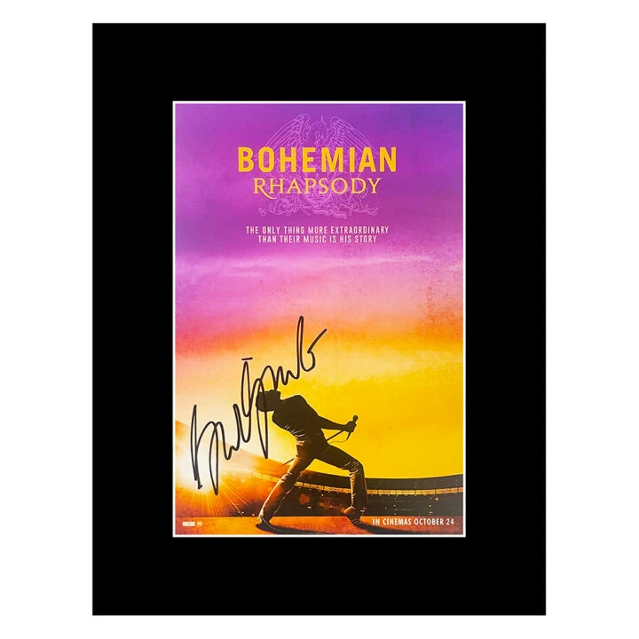 Signed Gwilym Lee Photo Display - 16x12 Bohemian Rhapsody Icon
