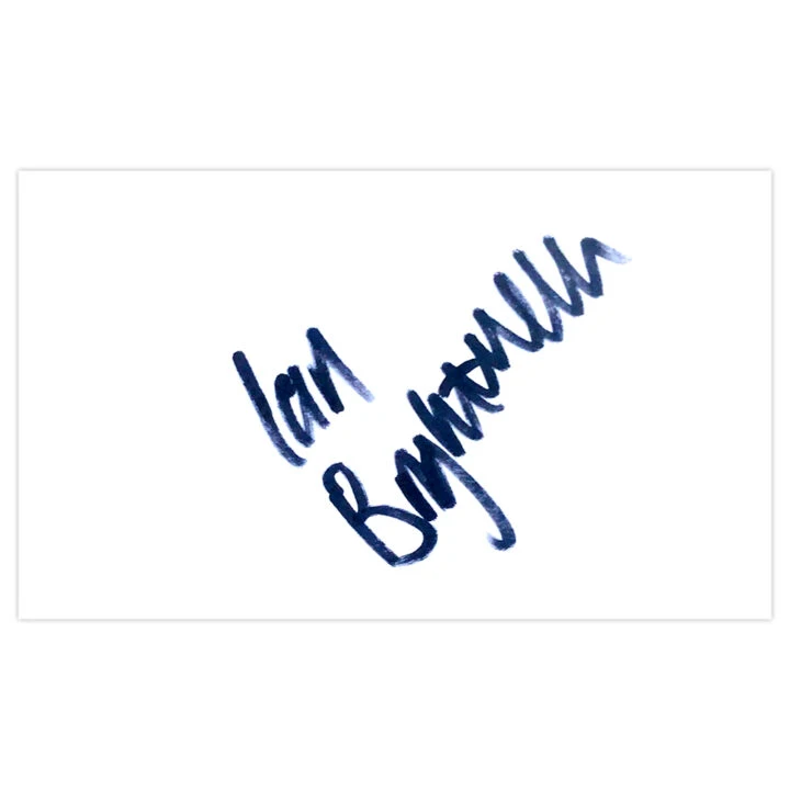 Signed Ian Brightwell White Card - Walsall Autograph