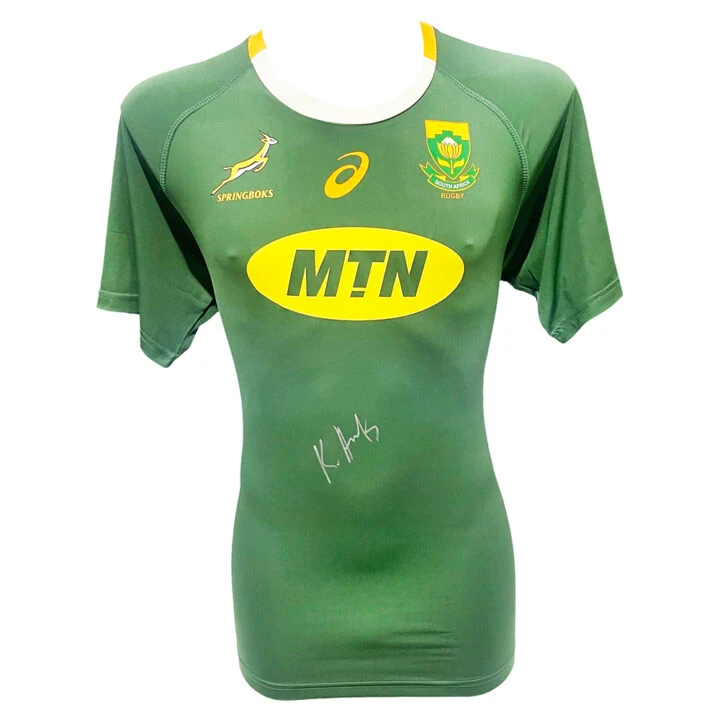 Signed Kurt-Lee Arendse Shirt - Springbok Icon