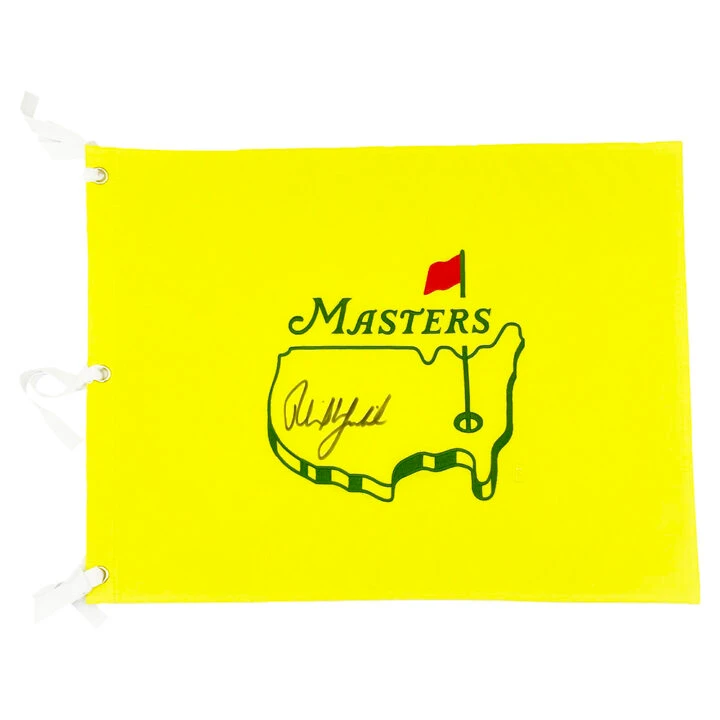 Signed Phil Mickelson Pin Flag - The Masters Champion 2010