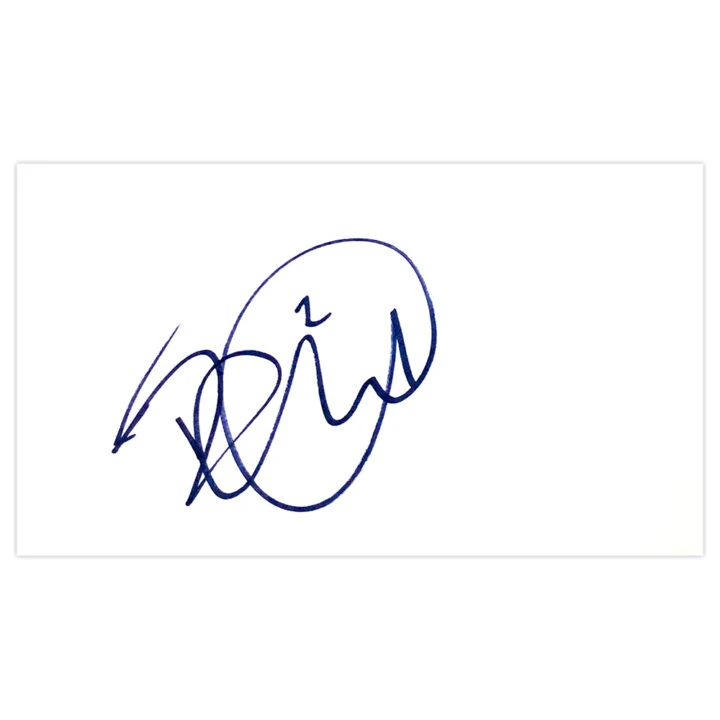 Signed Tendayi Darikwa White Card - Wigan Athletic Autograph