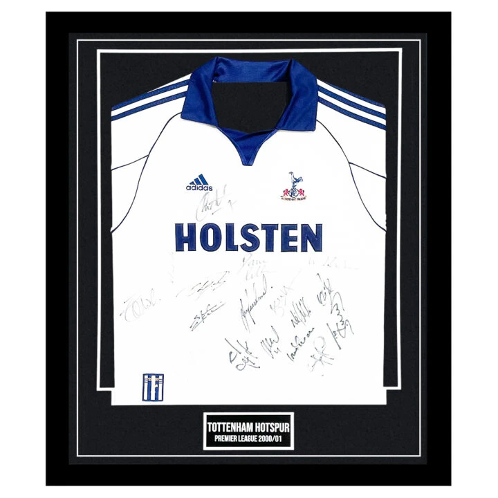 Signed Tottenham Hotspur Framed Shirt - Ferdinand, Campbell, Anderton