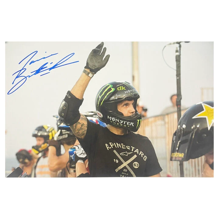 Signed Jamie Bestwick Poster Photo - 18x12 BMX Icon