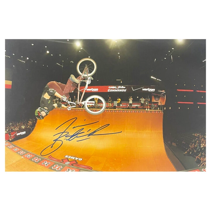 Signed Jamie Bestwick Poster Photo - 18x12 BMX X Games Autograph