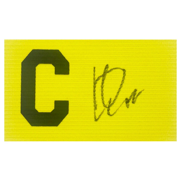 Signed Kevin Nisbet Captain Armband - Millwall FC Icon