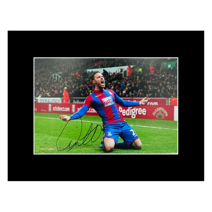 Connor Wickham Signed Photo Display - 16x12 Crystal Palace Icon