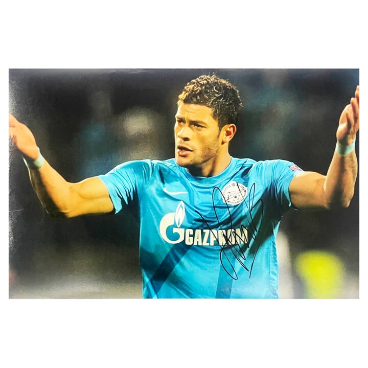 Signed Hulk Poster Photo 18x12 - Zenit St Petersburg Icon