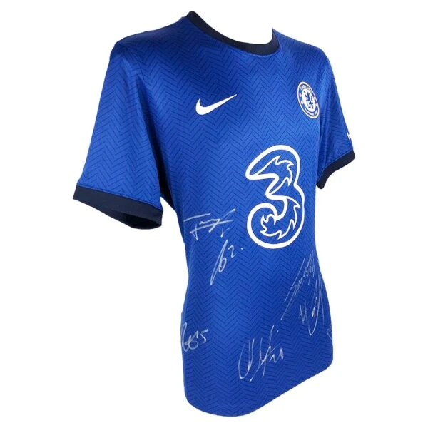 Signed Chelsea Football Club Shirt - Champions League Winners 2021