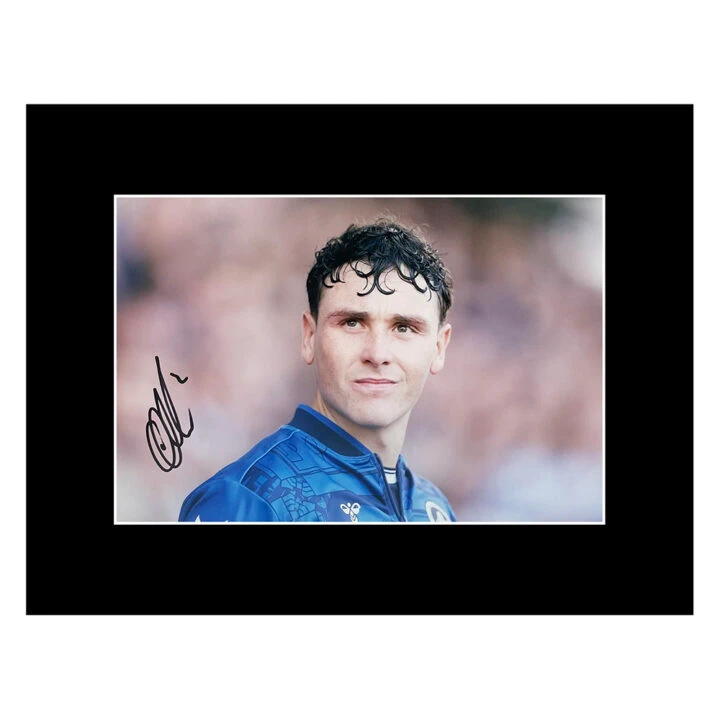 Signed Danny McNamara Photo Display - 16x12 Millwall FC Icon