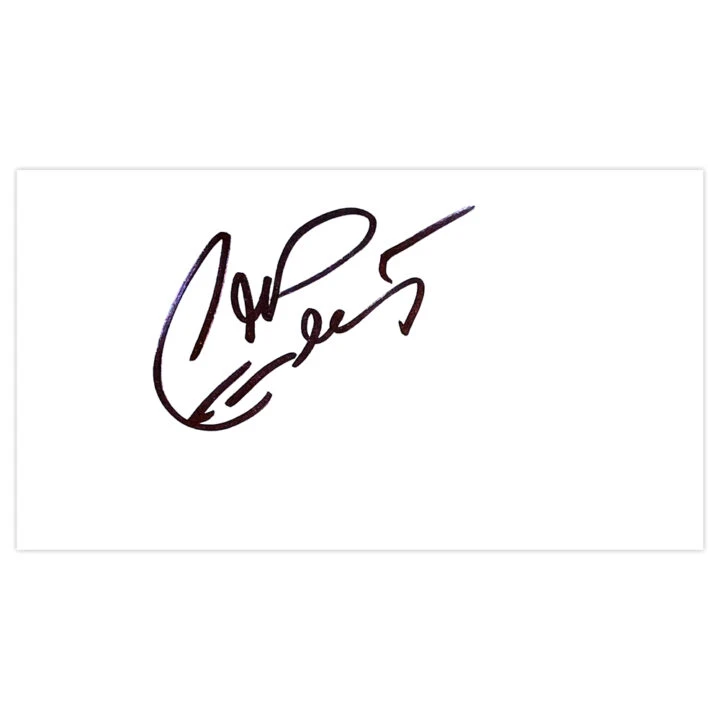 Signed Florin Gardos White Card - Southampton Autograph