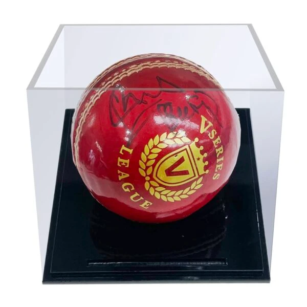 Signed Ian Botham Framed Cricket Ball - Ashes Icon Autograph