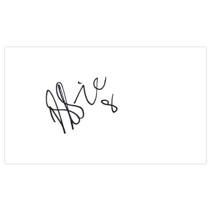 Signed Kagisho Dikgacoi White Card - Crystal Palace Autograph