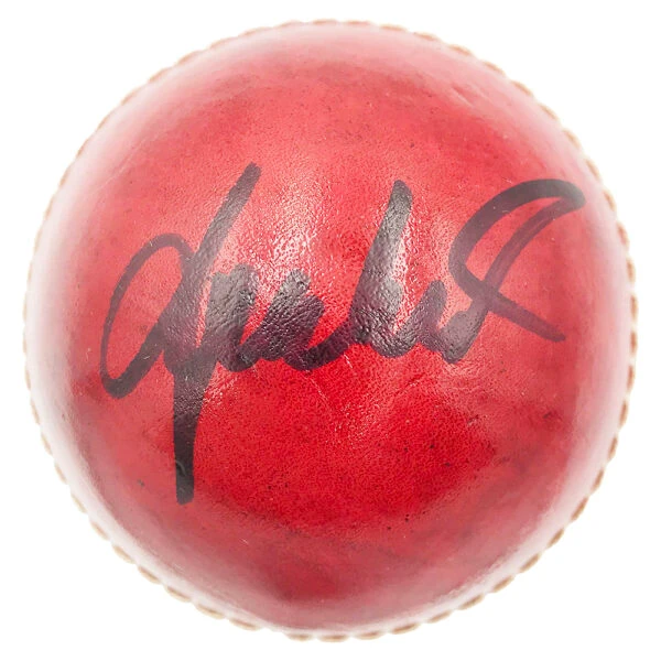 Signed Shane Warne Cricket Ball - Ashes Winner 2007