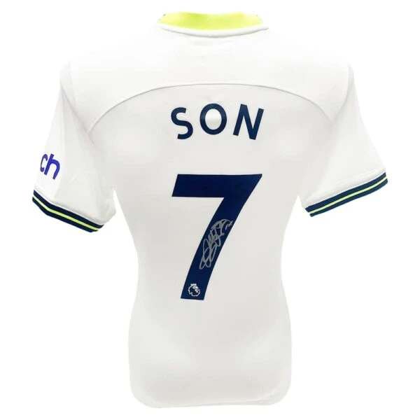 Signed Son Heung-min Tottenham Hotspur Shirt - Premier League 2023