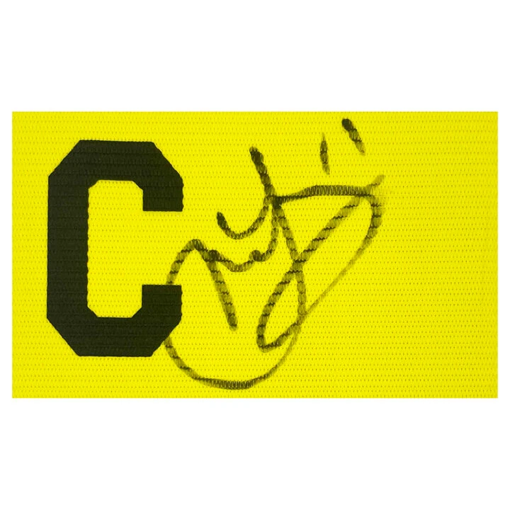 Signed Yoane Wissa Captain Armband - Brentford Icon