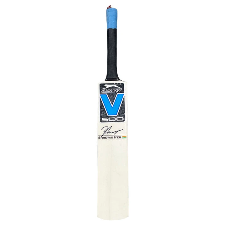 Shreyas Iyer Signed Bat - India Cricket Icon