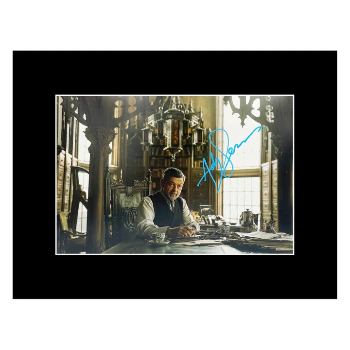Signed Andy Serkis Photo Display - 16x12 Batman Icon