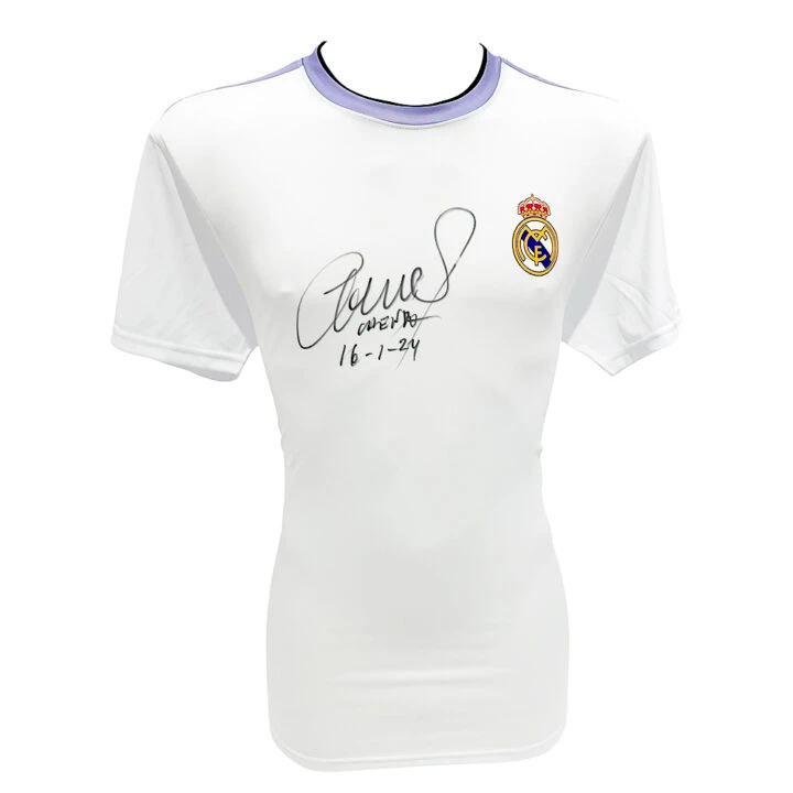 Signed Chendo Shirt - Real Madrid Icon Autograph