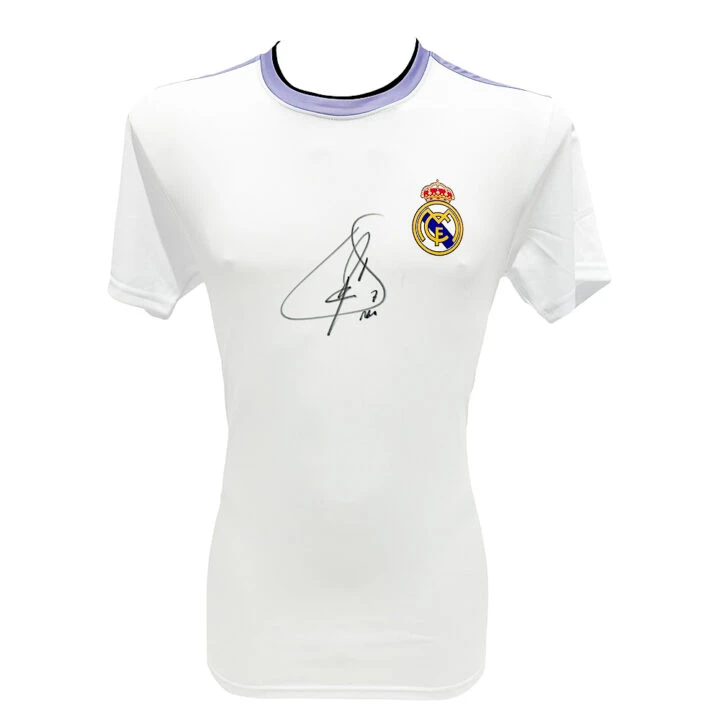 Signed Raul Shirt - Real Madrid Icon Autograph