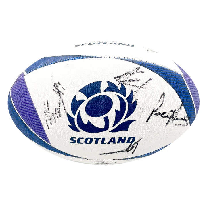 Signed Scotland Rugby Ball - Six Nations 2024