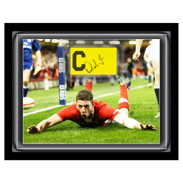 Signed Alex Cuthbert Armband Framed Dome - British & Irish Lions Icon