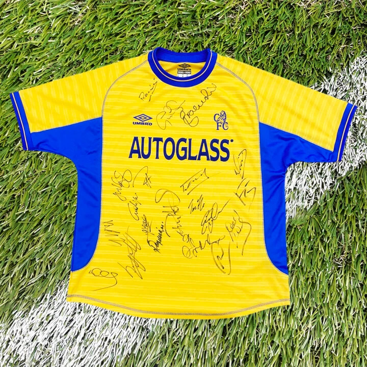 Signed Chelsea FC Shirt - Premier League 200001