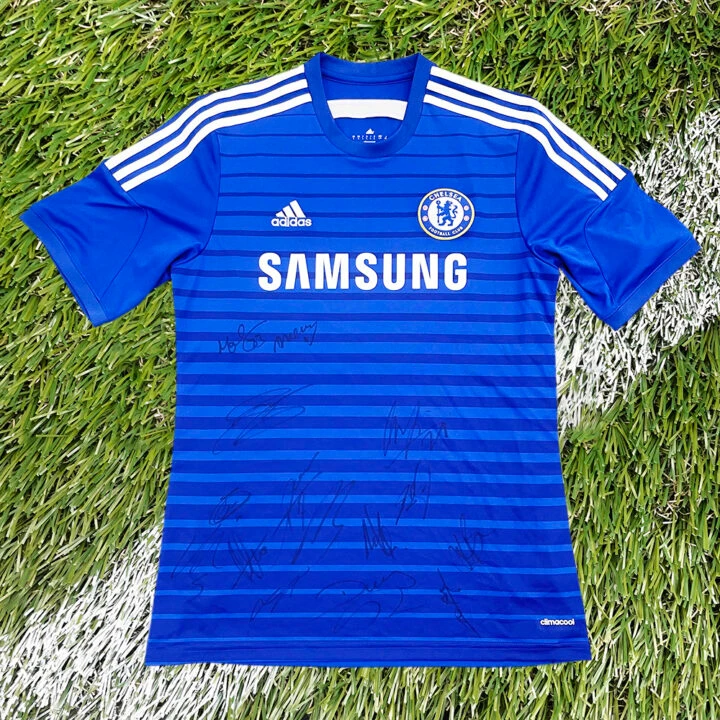 Signed Chelsea FC Shirt - Premier League Champions 201415