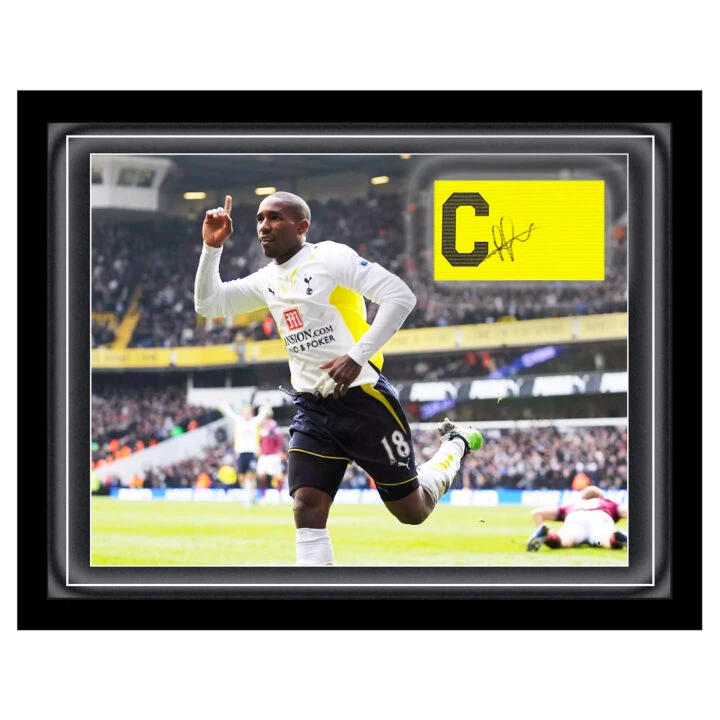 Signed Jermain Defoe Armband Framed Dome - Tottenham Hotspur Icon