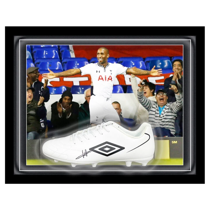 Signed Jermain Defoe Boot Framed Dome - Tottenham Hotspur Icon