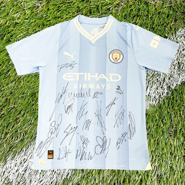 Signed Manchester City Shirt - Premier League 202324