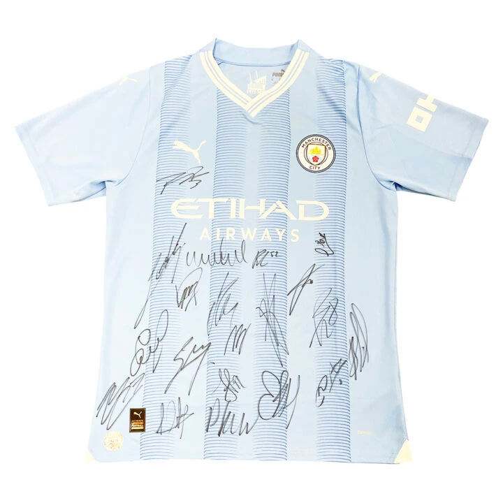 Signed Manchester City Shirt - Premier League 202324