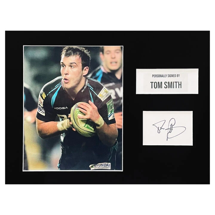 Signed Tom Smith Photo Display - 16x12 Ospreys Icon