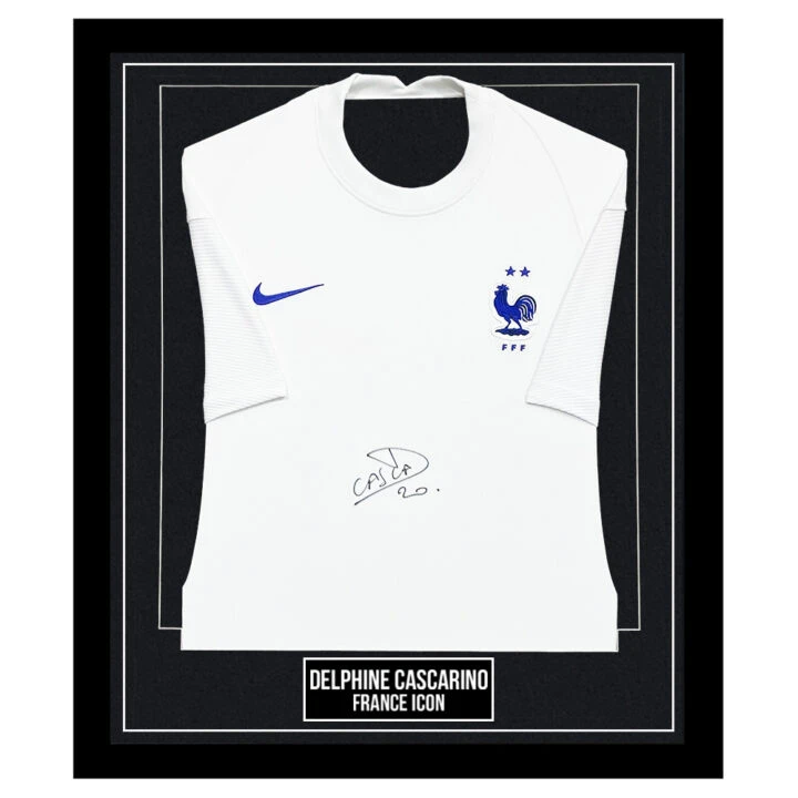 Signed Delphine Cascarino Framed Shirt - France Icon