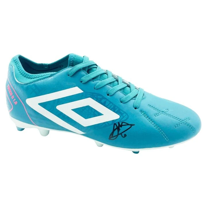 Signed Alex Grimaldo Boot – Bundesliga Champion 2024