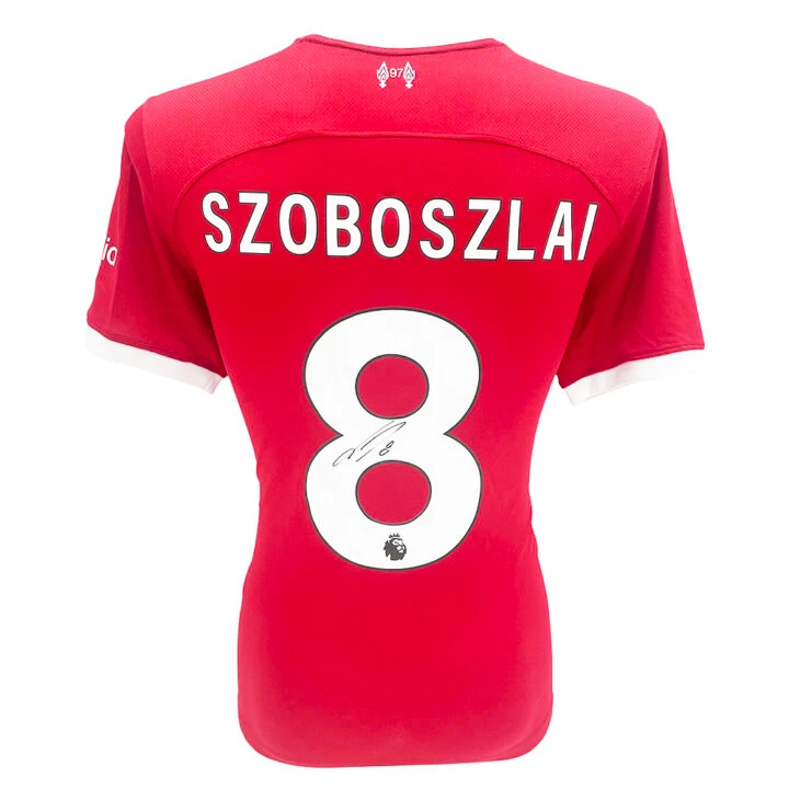 Signed Dominik Szoboszlai Shirt - Premier League 202324