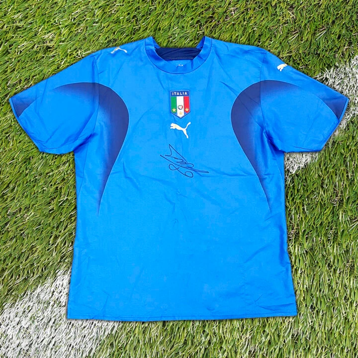 Signed Fabio Cannavaro Shirt - World Cup Winner 2006