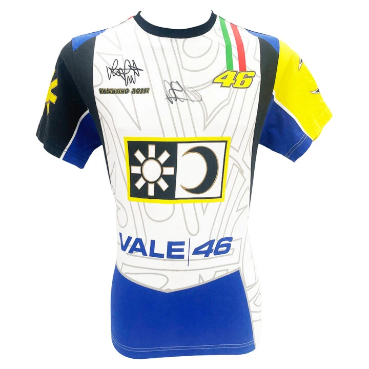 Signed Valentino Rossi Shirt - MotoGP 7 x World Champion