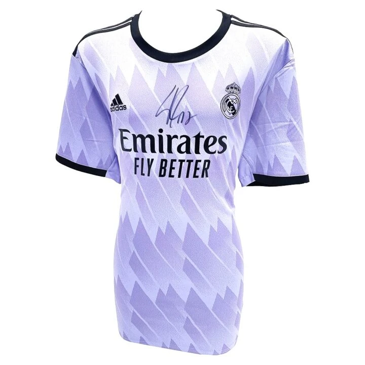 Signed Lucas Vazquez Shirt - Real Madrid Icon