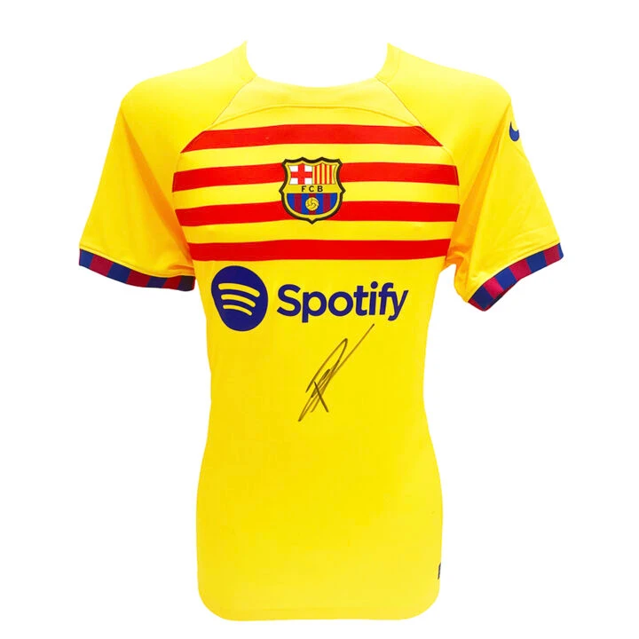 Signed Pau Cubarsi Shirt - FC Barcelona Icon