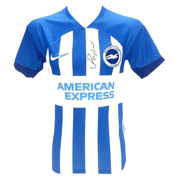 Signed Joao Pedro Shirt - Brighton Premier League 2024