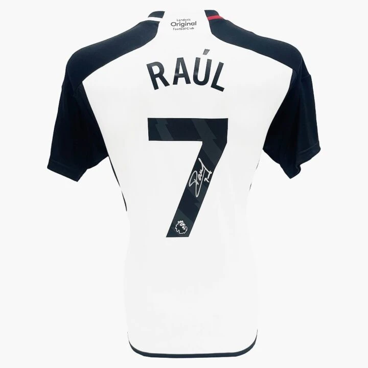 Signed Raul Jimenez Shirt - Fulham Premier League 2024
