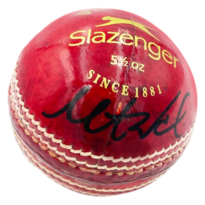 Signed Mark Wood Ball - T20 Cricket World Cup Champion 2022